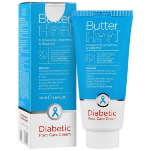 کرم پای بیماران دیابتی باتر هیل مدل Diabetic حجم 100 میلی لیتر