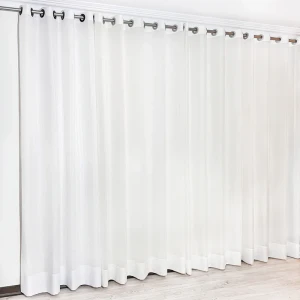 پرده مدل پانچ حریر شانتون سایز 280x150 سانتی‌متر