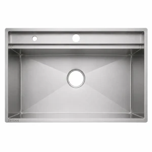 سینک ظرفشویی استیل توکار یک لگنه زرتوس مدل ZSW101-eco