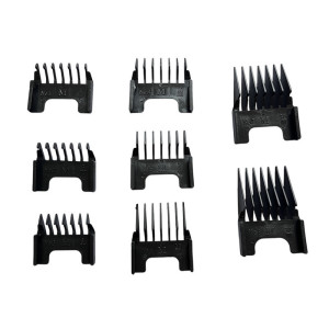 ست شانه ماشین اصلاح کد K501 مجموعه 8 عددی