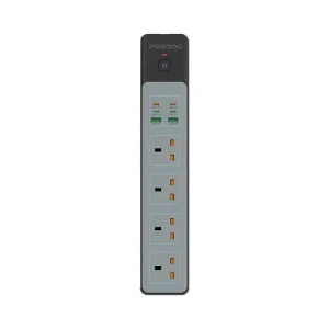 محافظ شوک الکتریکی و چند راهی برق پرودو مدل PD-FWCHO45-BK-65W