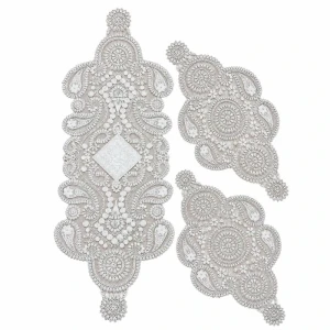 ست رومیزی و رانر 3 تکه مدل R3003O