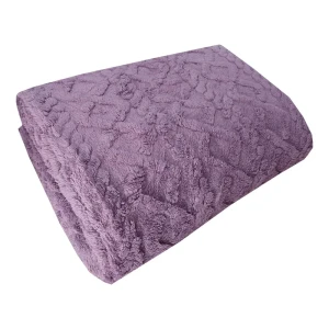 پتو مسافرتی 2 نفره مدل گیس باف سایز 220x200 سانتی‌متر