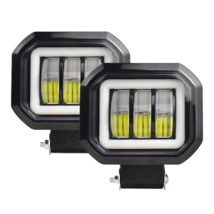 پرژکتور خودرو طرح تایگر مدل 3-LED بسته دو عددی