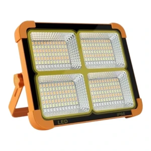 پروژکتور خورشیدی شارژی 12000 میلی‌آمپر ساعت مدل SFL-IP66