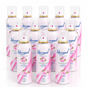 اسپری موبر شویاد مدل H-Rose12 حجم 200 میلی لیتر مجموعه 12عددی