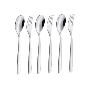 سرویس قاشق و چنگال 6 پارچه جی فی نی مدل T90
