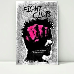 تابلو شاسی مدل پوستر فیلم باشگاه مبارزه Fight Club کد FMO69