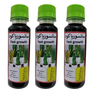 کود مایع سانسوریا کود مدل 2022 حجم 120 میلی لیتر بسته سه عددی