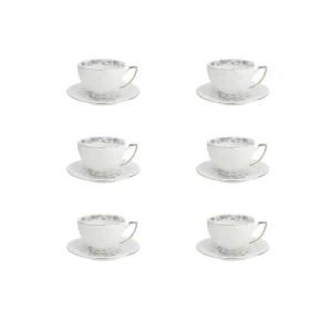 سرویس قهوه خوری 12 پارچه 6 نفره شاهین مدل dantella f