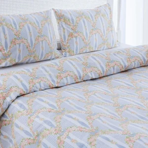 روکش لحاف انگلیش هوم مدل Rose Ribbon دو نفره سایز 200x220 سانتی متر