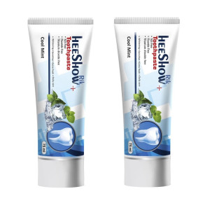 خمیر دندان ضد باکتری هیشو ریک مدل cool mint حجم 75 میلی لیتر بسته 2 عددی