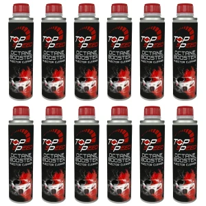 اُکتان بوستر و تمیز کننده انژکتور  تاپ اِسپید  کد T-20 حجم 300 میلی لیتر  بسته 12 عددی