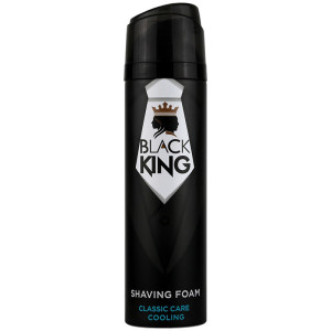 فوم اصلاح خنک کننده صورت بلک کینگ مدل CLASSIC CARE COOLING حجم 200 میلی لیتر