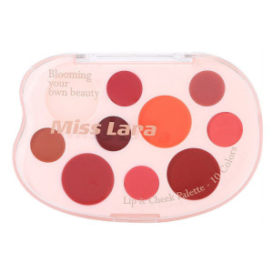 پالت رژ لب جامد میس لارا مدل Blooming شماره 02