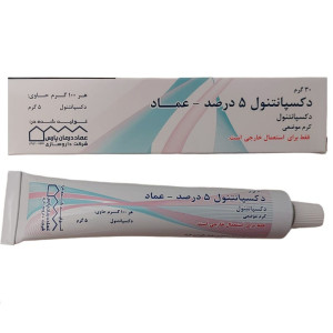 کرم ترمیم‌کننده دست ، صورت ، بدن عماد درمان پارس مدل دکسپانتنول مناسب برای انواع پوست وزن 30 گرم