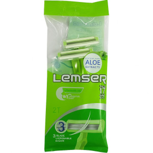خود تراش لمسر مدل Aloe Extracts بسته 2 عددی