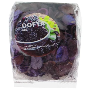 گل خشک معطر آیکیا مدل Dofta  رایحه شاه توت وزن 60 گرم