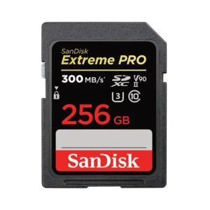 کارت حافظه SDXC سن دیسک مدل Extreme PRO کلاس 10 استاندارد UHS-II U3 سرعت 300MBs ظرفیت 256 گیگابایت