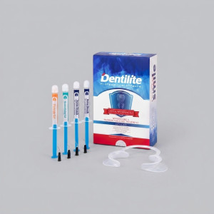 کیت بلیچینگ سفید کننده دندان خانگی دنتیلایت مدل Smile مجموعه 5 عددی