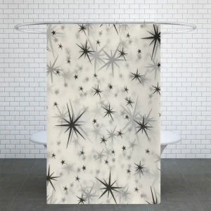پرده حمام کد PH376 سایز 180x200 سانتی متر