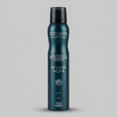 اسپری خوشبو کننده بدن مردانه بادی کر مدل Bvlgari Aqva حجم 200 میلی لیتر