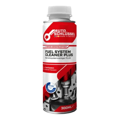مکمل تمیز کننده سیستم سوخت خودروهای بنزینی اتوشوسل مدل cleaner plus حجم 300 میلی لیتر