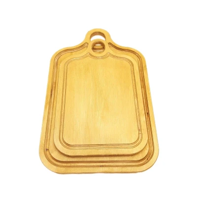 تخته گوشت مدل چوبی 080 مجموعه 2 عددی