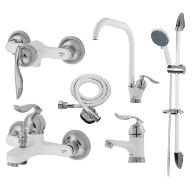 ست شیرآلات فاخته مدل قهرمان سازه کدSK-2KH مجموعه 6 عددی