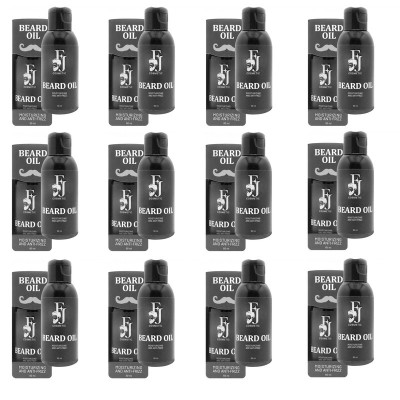 روغن ریش افجه مدل SL-BEARD012 مناسب برای انواع مو حجم 60 میلی‌لیتر مجموعه 12 عددی