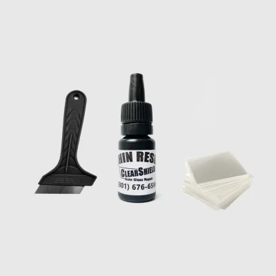 کیت ترمیم شیشه اتومبیل کلرشیلد مدل ThenResin حجم 8 میلی لیتر