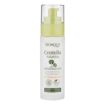 لوسیون ضد جوش صورت و بدن بی آکوا مدل Centella مناسب برای انواع پوست حجم 80 میلی‌لیتر