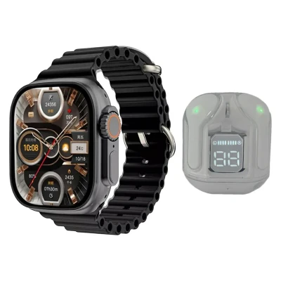 ساعت هوشمند ویسمی مدل WS-X19 Ultra 3 به همراه هدفون بلوتوثی