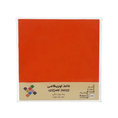 کاغذ اوریگامی مدل یکرو کد SS139 بسته 48 عددی