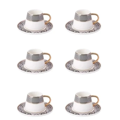 سرویس قهوه خوری 12 پارچه کاراجا مدل Globe Kahve