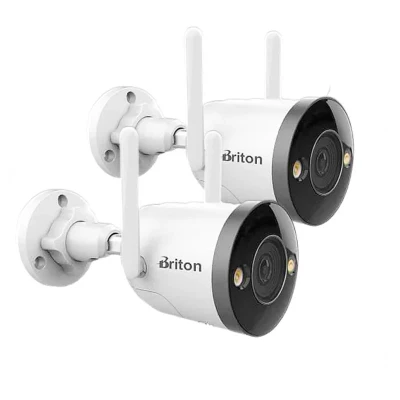 دوربین مداربسته تحت شبکه برایتون مدل IOT-72B72-TMSC بسته 2 عددی
