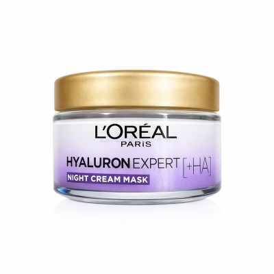 کرم ضد چروک شب لورآل مدل Hyaluron Expert مناسب برای پوست خشک حجم  50 میلی لیتر