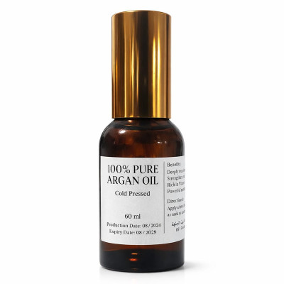 روغن آرگان درخشان‌کننده مو مدل 60 مناسب برای انواع مو حجم 60 میلی‌لیتر