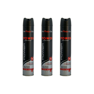 اسپری حالت دهنده مو نیو پرستیژ کالر مدل SUPER SHINE حجم 500 میلی لیتر مجموعه 3 عددی