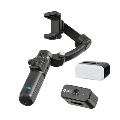 استابیلایزر توکی مدل M02 3-Axis به همراه دوربین دنبال کننده و فلش مگنتی