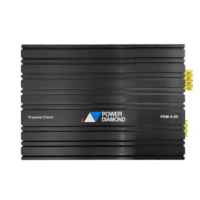 آمپلی فایر خودرو 4 کانال پاور دیاموند مدل   Trauma-4.80  4*80 W RMS