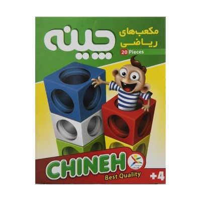 بازی آموزشی چینه مدل مکعب های ریاضی بسته 2 عددی