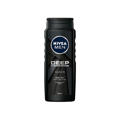 شامپو مو و بدن مردانه نیوآ مدل Deep حجم 500 میلی لیتر