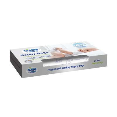 کیسه بهداشتی پوشک وی کر مدل Nappy Bags بسته 24 عددی
