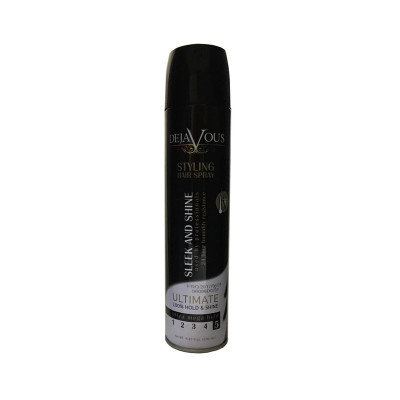 اسپری نگهدارنده حالت مو دژاووس مدل Sleek and Shine حجم 250 میلی لیتر