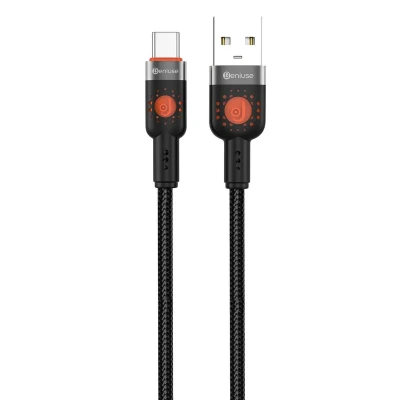 کابل تبدیل USB به USB-C بنیوس مدل BE-CA13 طول 1 متر