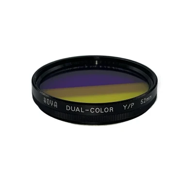 فیلتر لنز هویا مدل 52MM-زردبنفش-DUAL COLOR
