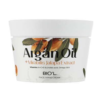 کرم مرطوب کننده بیول مدل Argan Oil حجم 200 میلی لیتر