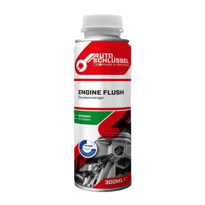 تمیز کننده موتور خودروهای بنزینی اتوشوسل مدل  ENGINE FLUSH حجم 300 میلی لیتر