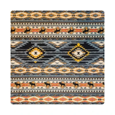 روکش لحاف مایکروفایبر آدنو مدل قشقایی کد CH156 دو نفره سایز 240x220 سانتی‌متر